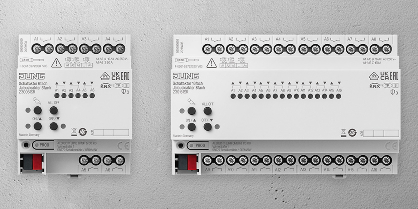 KNX Schalt- und Jalousieaktoren bei Wächter Elektrotechnik in Hof