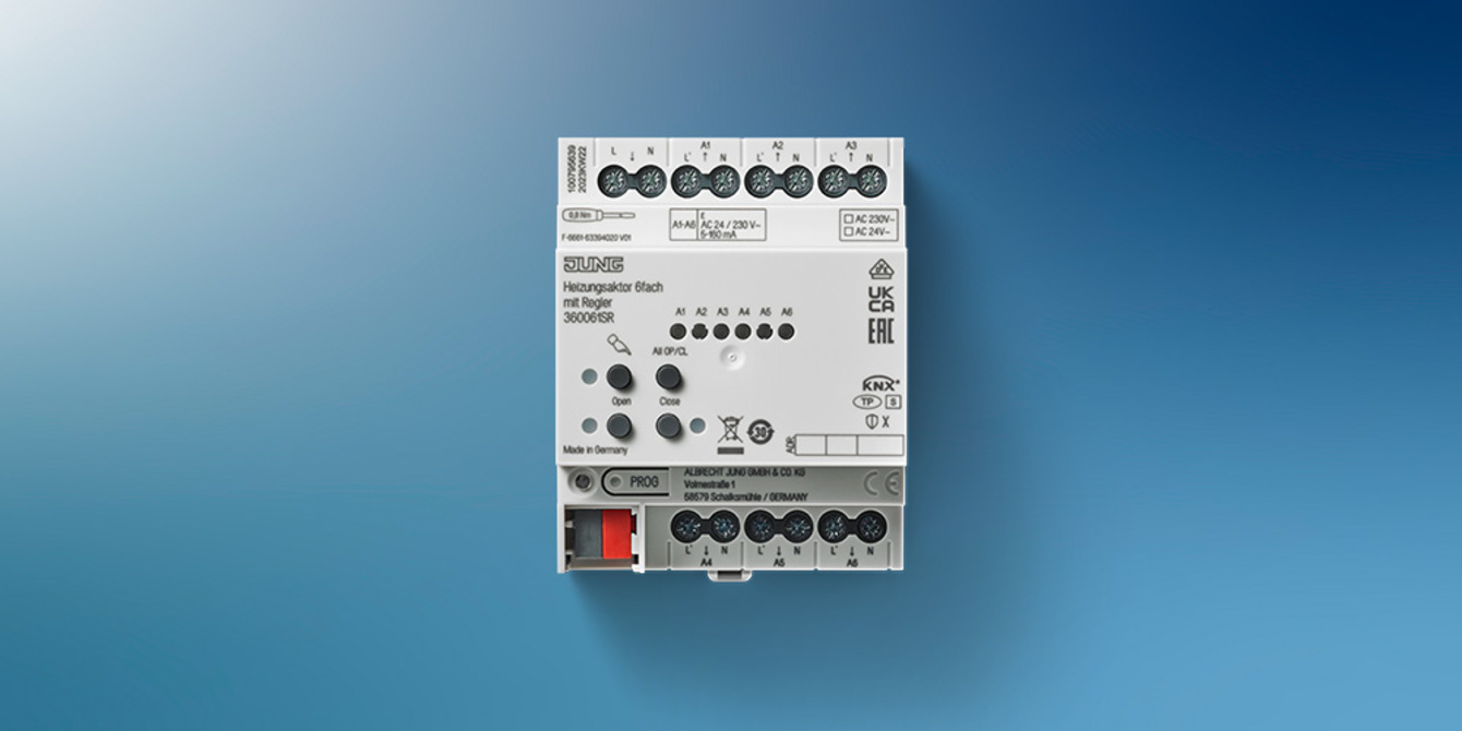 KNX Heizungsaktor 6-fach bei Wächter Elektrotechnik in Hof